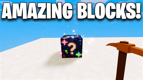 New Lucky Blocks Are Here 💖 Roblox Bedwars Youtube