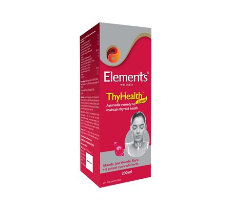 Elements Wellness Thyhealth Liquid 200 Ml Ayush Certified Big