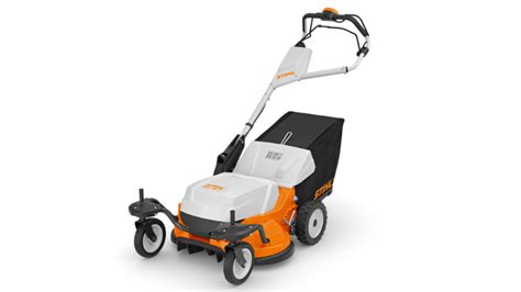 Stihl Neuer Akku Rasenm Her F R Professionelle Gr Npflege Gabot De