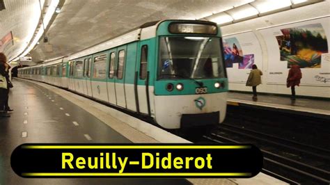 Metro Station Reuillydiderot Paris Walkthrough Youtube