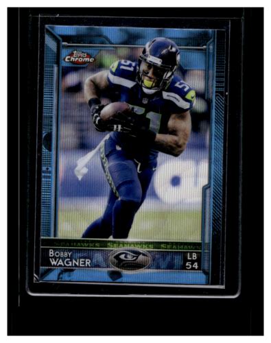 Topps Chrome Bobby Wagner Blue Wave Refractor Ebay