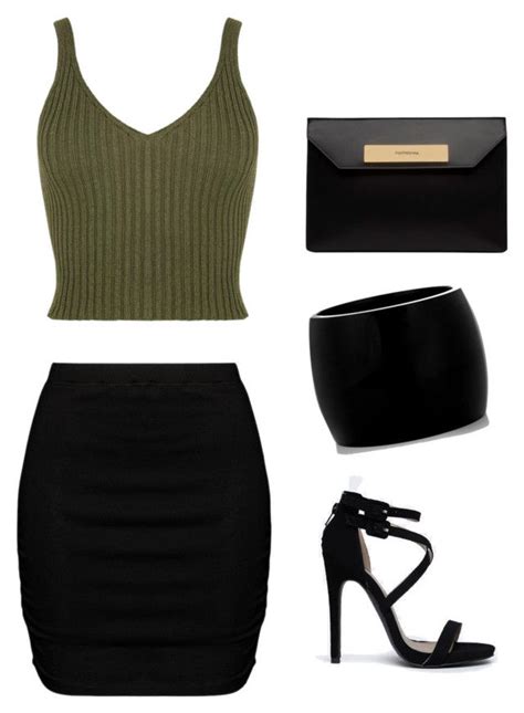 When In Doubt Where Black By Shaunamariewells On Polyvore Featuring Zizzi Qupid Balenciaga