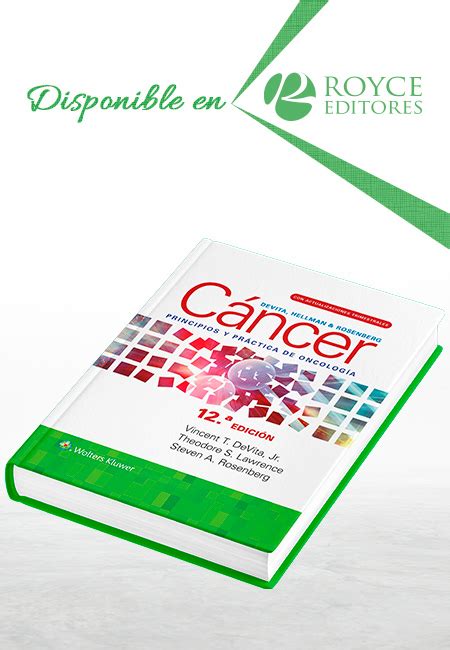 Cáncer Principios y Práctica de Oncología 12a Edición Libros MX