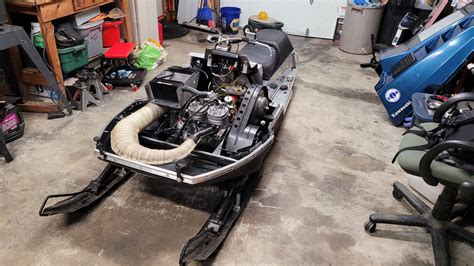 1978 Kawasaki Invader Dennis Kirk Sled Build