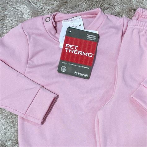 Conjunto Bebê Térmico Segunda Pele Peluciado Body E Calça MercadoLivre