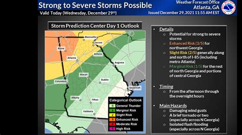 Tornado Watch, Flood Warnings Issued for Georgia and Alabama as Severe ...