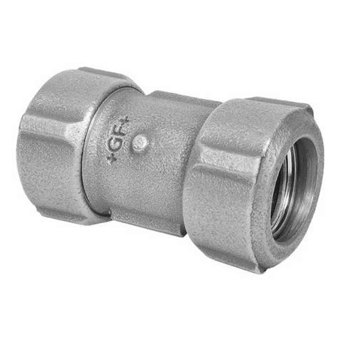 Silver Georg Fischer Short Coupling Black Equal ISO 65 Steel Pipe At