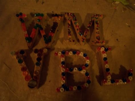 Decorated Wooden Letters · A Letter · Decorating and Embellishing on ...