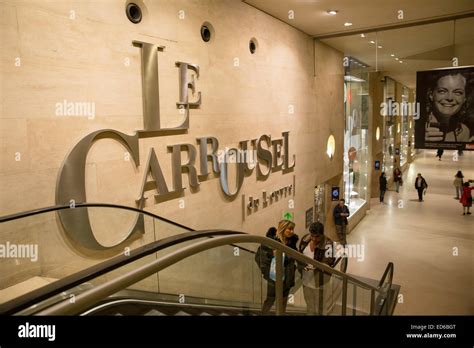 Carrousel Du Louvre Paris Stock Photo Alamy