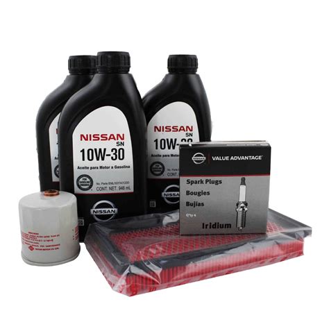 Kit De Afinaci N Completo Original Nissan Versa March Aceite