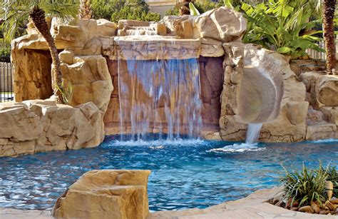 Swimming Pool Designs With Waterfalls | Design Ideas for House