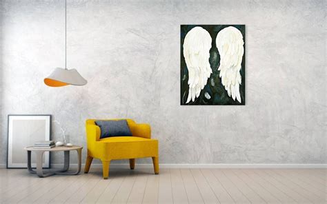 Angel Wings Painting Art Print Reproduction - Etsy