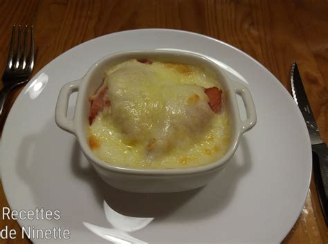 Oeufs durs jambon et béchamel au fromage Les recettes de Ninette