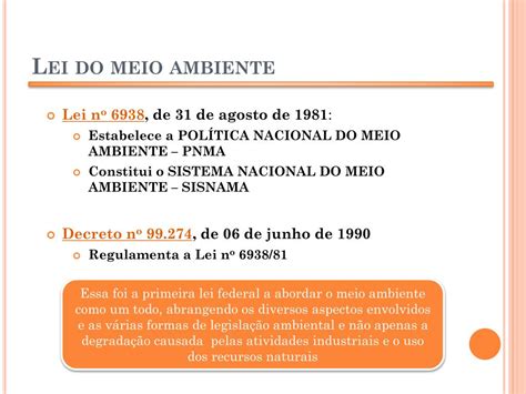 Ppt Pnma Política Nacional Do Meio Ambiente Powerpoint Presentation