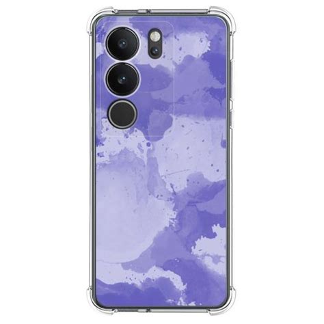 Funda Silicona Antigolpes Para Vivo V29 5g Diseño Acuarela 01 Dibujos