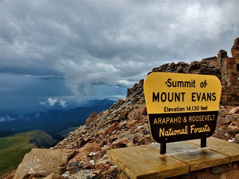 Solve Mount Evans summit jigsaw puzzle online with 35 pieces