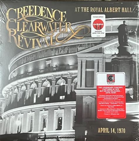 NEUF CREEDENCE CLEARWATER Revival Live At The Royal Albert Hall Vinyl