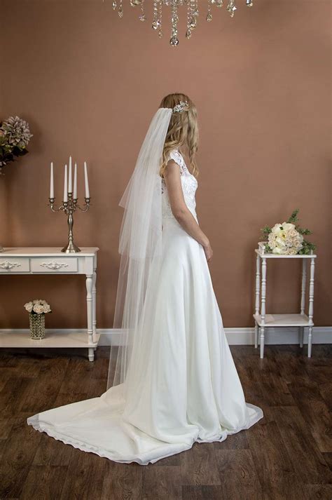 Waltz Length Veils Handmade By The Wedding Veil Shop Uk