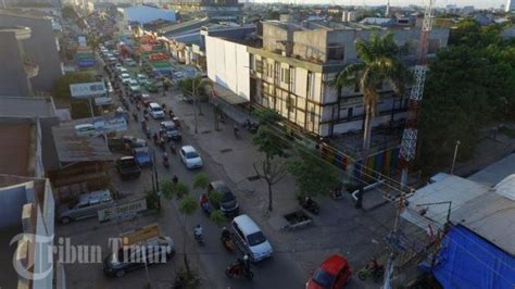 FOTO Dan VIDEO DRONE Macet Panjang Di Jl Rappocini Makassar Tribun