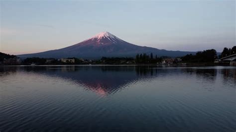 Mount Fuji, Sunrise, Lake Kawaguchi. Free Stock Video - Pixabay