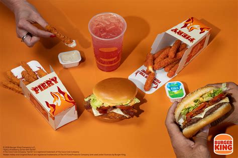 Can You Handle The Heat Burger King Introduces All New Fiery Menu