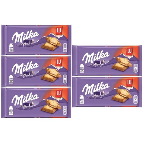 Kit Chocolate Ao Leite Biscoito Lu Milka Pacote G Submarino