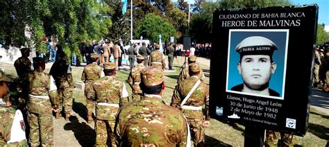 Se Realizó En Bahía La Ceremonia Por El 41° Aniversario De La Guerra De Malvinas La Brújula 24