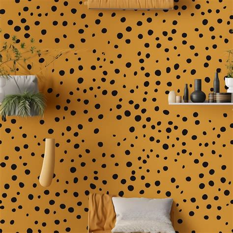 Premium Photo | Cheetah spots seamless pattern