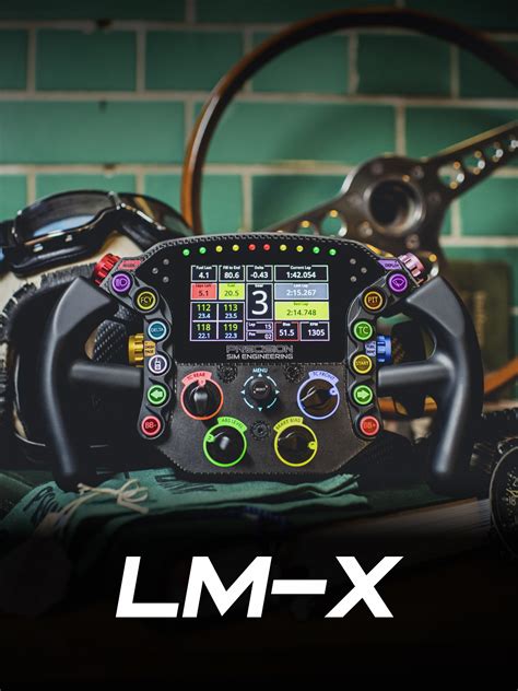 Lm X Steering Wheel — Precision Sim Engineering