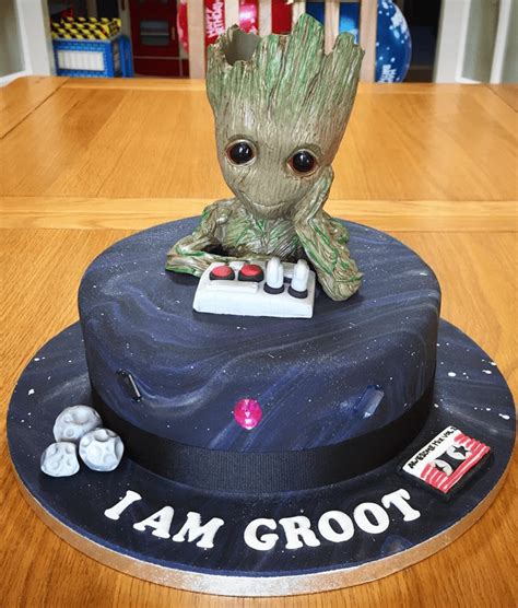 Guardians Of The Galaxy Birthday Cake Ideas Images Pictures