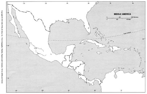 Blank Map Of Central America And Mexico^@ ~ psdhook