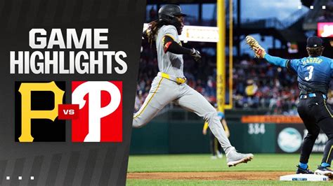 Pirates vs. Phillies Game Highlights (4/12/24) | MLB Highlights - Win Big Sports