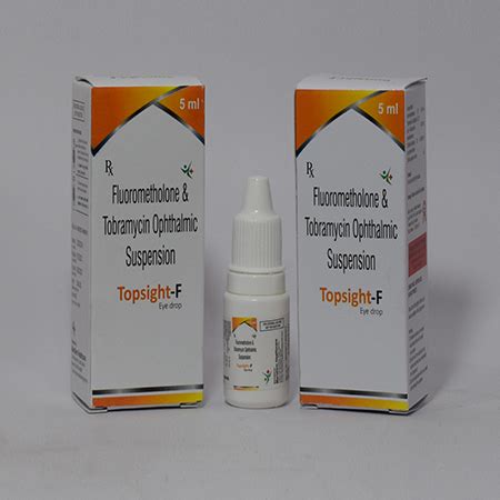 Topsight F Fluorometholone Tobramycin Opthalmic Suspension