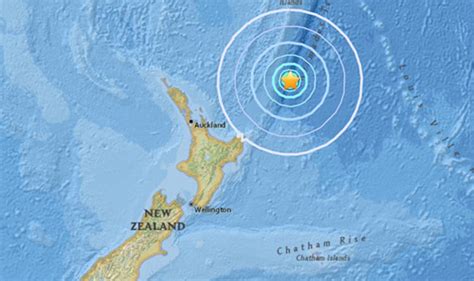 New Zealand Earthquake Earthquake Hits South Of The Kermadec Islands