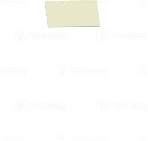 White Note Paper Png