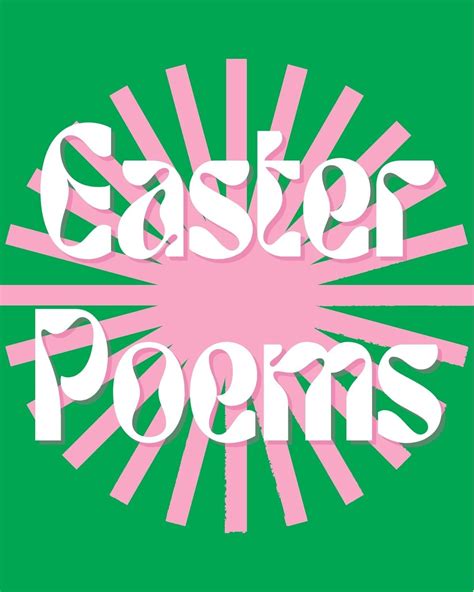 43 Beautiful Easter Poems To Celebrate - Aestheticpoems