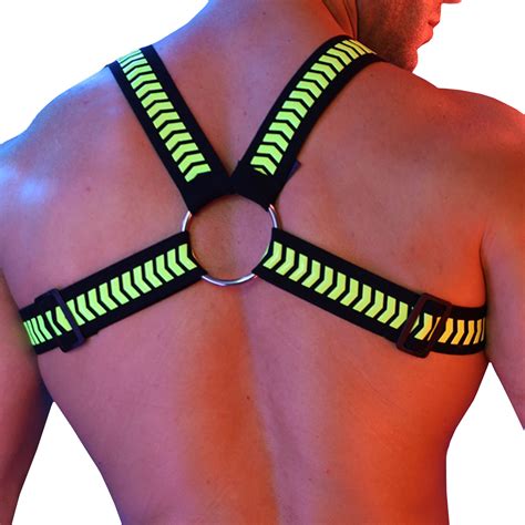 Breedwell Harnais Circuit Daycrawler Noir Jaune Fluo Inderwear