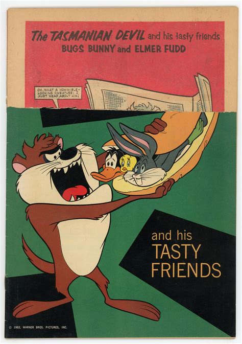 Tasmanian Devil And His Tasty Friends 1 Fr 05 Silver Age Gold Key 1962