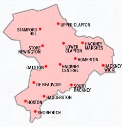 List of districts in the London Borough of Hackney - Wikiwand