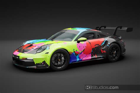 Porsche Racing Livery Wrap Jackson Ki Studios