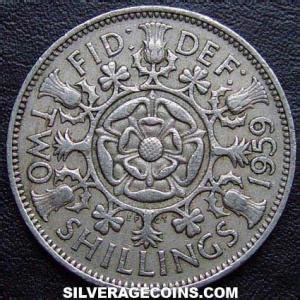 Elizabeth Ii British Shillings Florin Silveragecoins