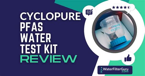 We Tried Cyclopure S PFAs Water Test Kit Results Review