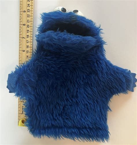 Mavin Vintage Cookie Monster Hand Puppet 1980 Jim Henson Sesame Street 9”