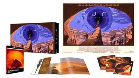 DUNE PART 2 Steelbook 4K + Blu-ray Collector by Laurent Durieux /w ...