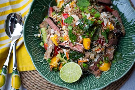 Thai Beef And Noodle Salad — The Homestead Pantry Recipe Collection