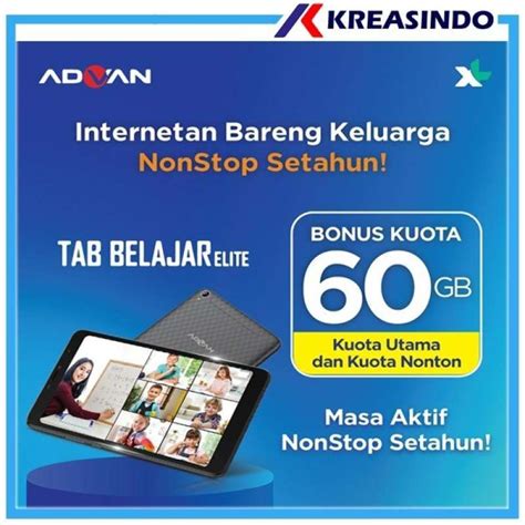 Jual Advan Tab Belajar Elite Ram Gb Rom Gb Tablet Inch