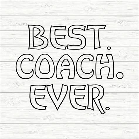 Best coach ever - MasterBundles