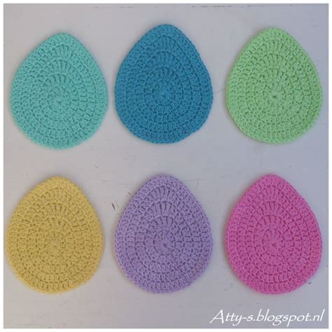 Atty S Easter Egg Coaster Pattern