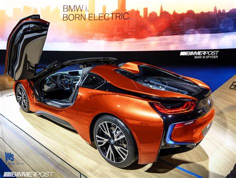 BMW i8 Roadster To Double Electric Range Of Current i8