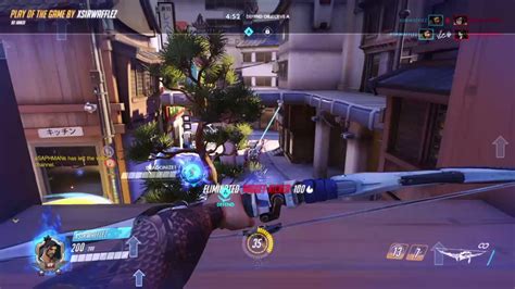 Overwatch Hanzo Spawn Trap Youtube